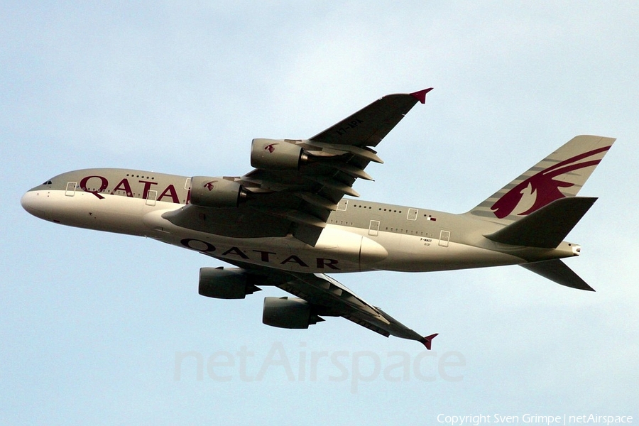 Qatar Airways Airbus A380-861 (F-WWST) | Photo 44166