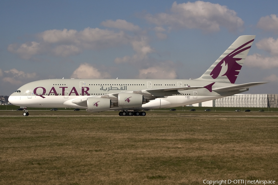 Qatar Airways Airbus A380-861 (F-WWST) | Photo 435144