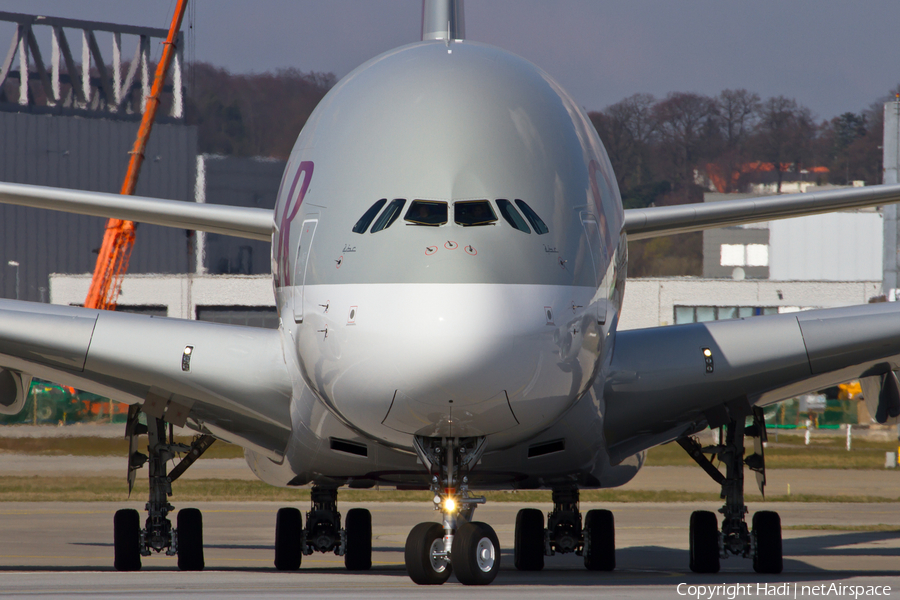 Qatar Airways Airbus A380-861 (F-WWST) | Photo 43689