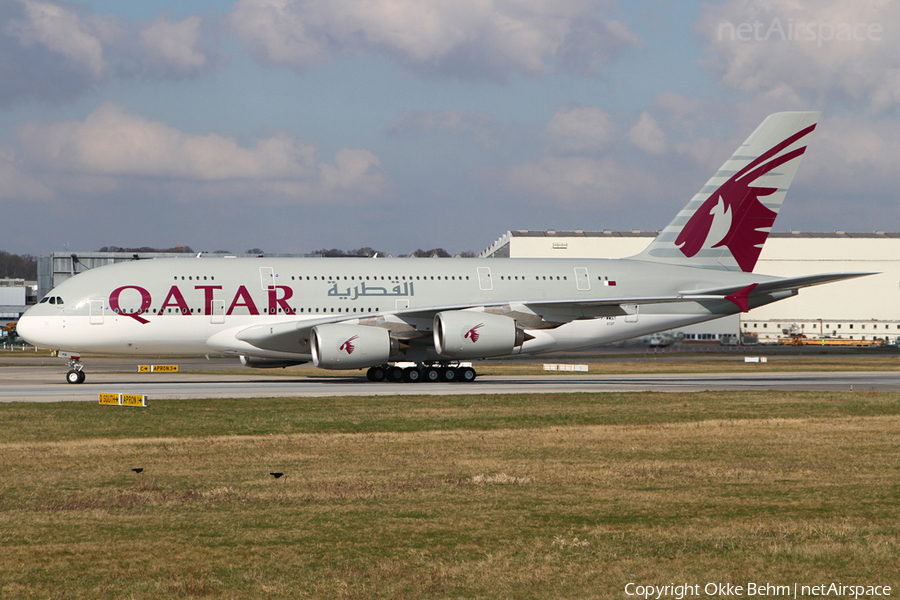 Qatar Airways Airbus A380-861 (F-WWST) | Photo 43708