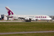 Qatar Airways Airbus A380-861 (F-WWST) at  Hamburg - Finkenwerder, Germany
