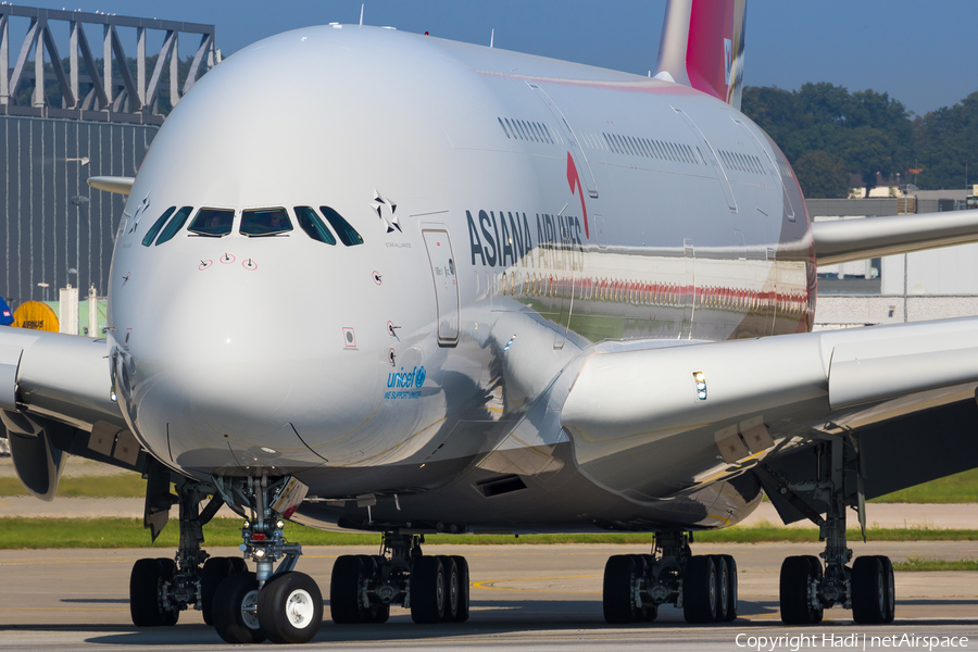 Asiana Airlines Airbus A380-841 (F-WWSU) | Photo 123501