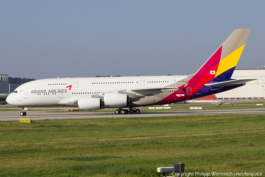 Asiana Airlines Airbus A380-841 (F-WWSU) | Photo 123504