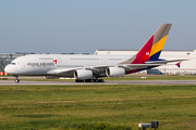 Asiana Airlines Airbus A380-841 (F-WWSU) at  Hamburg - Finkenwerder, Germany