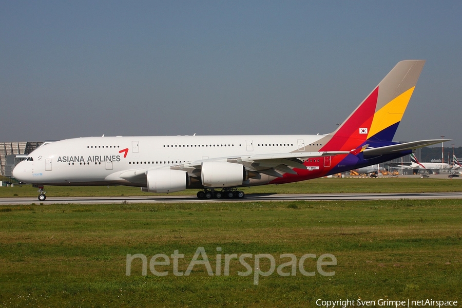 Asiana Airlines Airbus A380-841 (F-WWSU) | Photo 123571