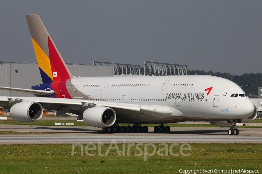 Asiana Airlines Airbus A380-841 (F-WWSU) | Photo 123933