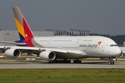 Asiana Airlines Airbus A380-841 (F-WWSU) at  Hamburg - Finkenwerder, Germany