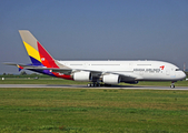 Asiana Airlines Airbus A380-841 (F-WWSU) at  Hamburg - Finkenwerder, Germany