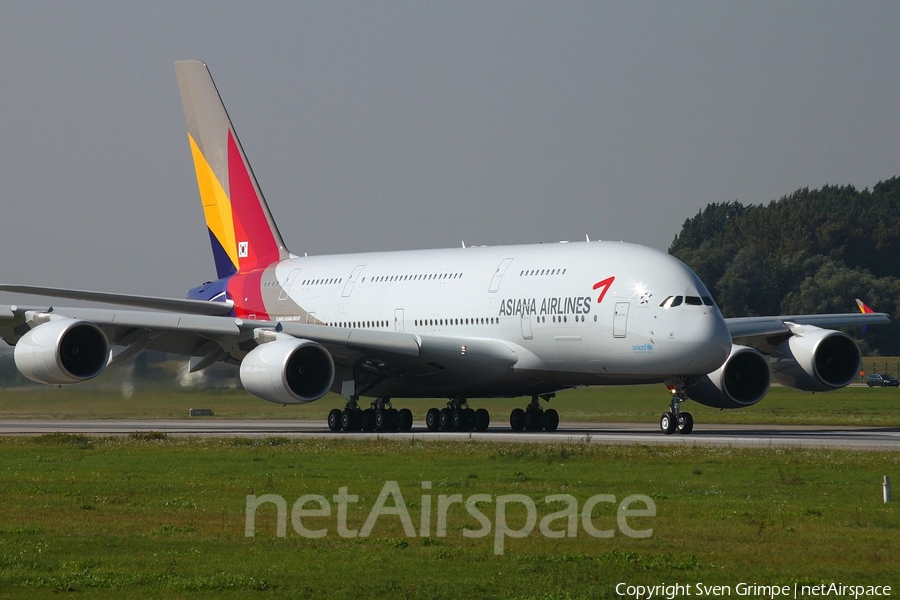 Asiana Airlines Airbus A380-841 (F-WWSU) | Photo 295013