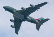 Emirates Airbus A380-842 (F-WWSU) at  Hamburg - Finkenwerder, Germany