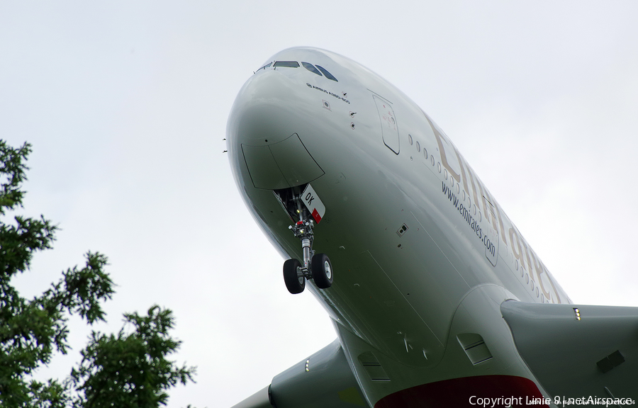 Emirates Airbus A380-861 (F-WWSU) | Photo 78749
