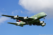 Emirates Airbus A380-861 (F-WWSV) at  Hamburg - Finkenwerder, Germany