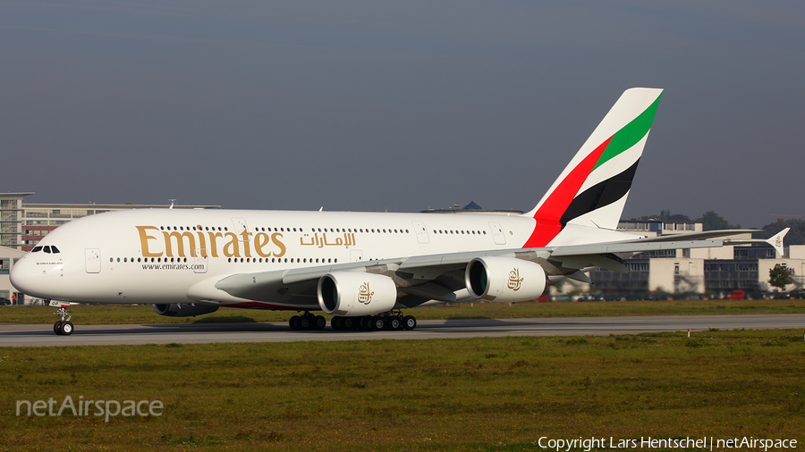 Emirates Airbus A380-861 (F-WWSV) | Photo 87608