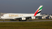 Emirates Airbus A380-861 (F-WWSV) at  Hamburg - Finkenwerder, Germany