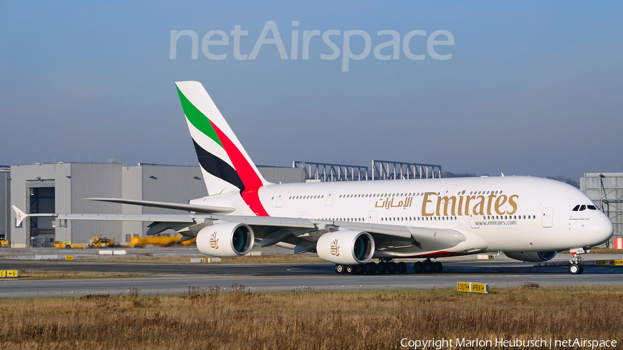 Emirates Airbus A380-861 (F-WWSX) | Photo 114142