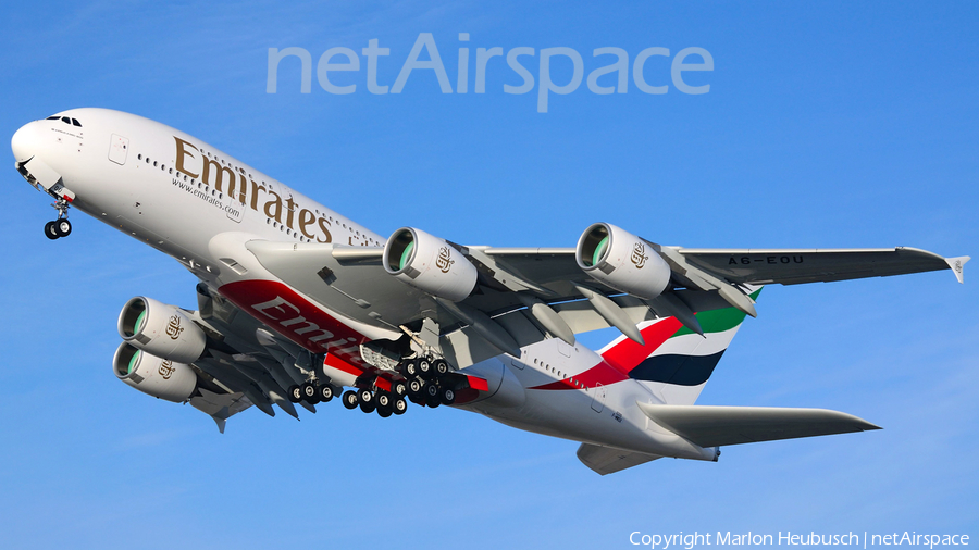 Emirates Airbus A380-861 (F-WWSX) | Photo 114143