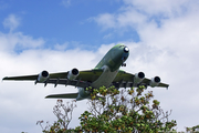 Emirates Airbus A380-861 (F-WWSX) at  Hamburg - Finkenwerder, Germany