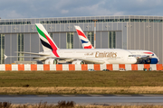 Emirates Airbus A380-861 (F-WWSX) at  Hamburg - Finkenwerder, Germany