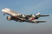 Emirates Airbus A380-861 (F-WWSX) at  Hamburg - Finkenwerder, Germany