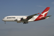 Qantas Airbus A380-842 (F-WWSX) at  Hamburg - Finkenwerder, Germany