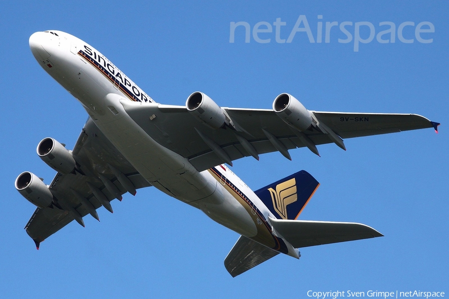 Singapore Airlines Airbus A380-841 (F-WWSX) | Photo 17202