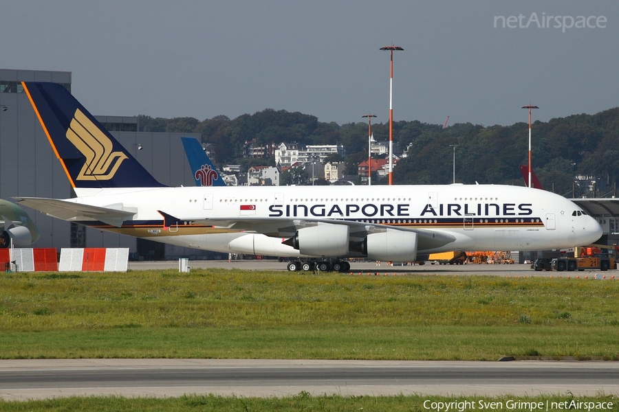 Singapore Airlines Airbus A380-841 (F-WWSX) | Photo 17401
