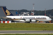 Singapore Airlines Airbus A380-841 (F-WWSX) at  Hamburg - Finkenwerder, Germany