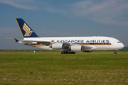 Singapore Airlines Airbus A380-841 (F-WWSX) at  Hamburg - Finkenwerder, Germany