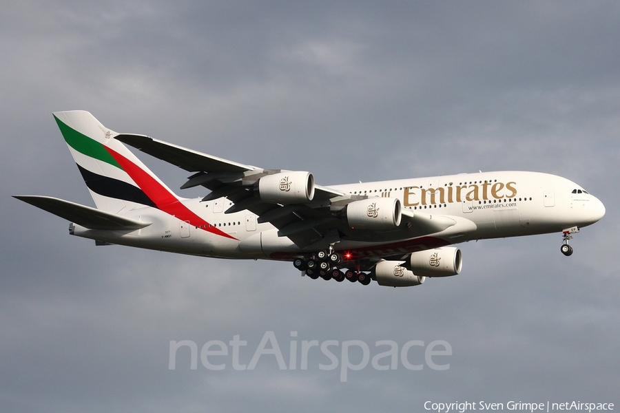 Emirates Airbus A380-861 (F-WWSY) | Photo 10914
