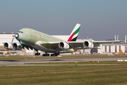 Emirates Airbus A380-842 (F-WWSY) at  Hamburg - Finkenwerder, Germany