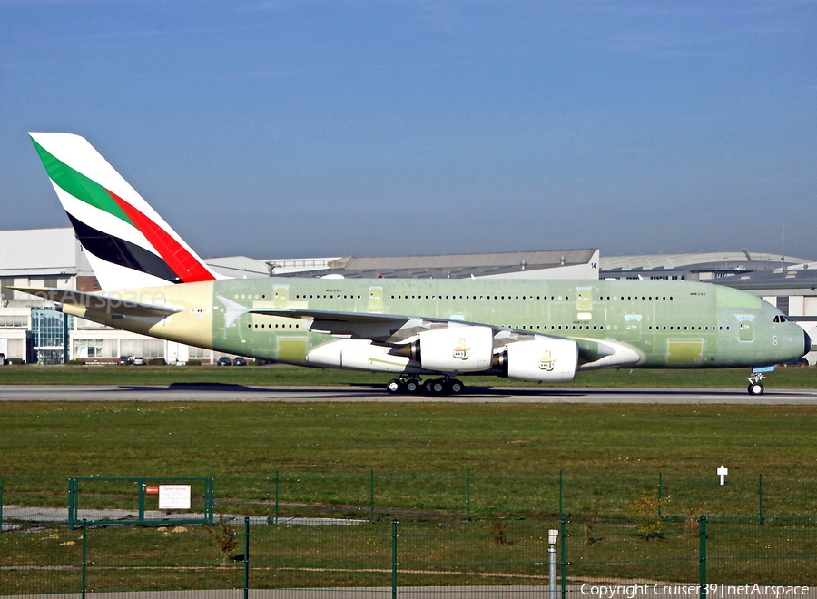 Emirates Airbus A380-842 (F-WWSY) | Photo 316659