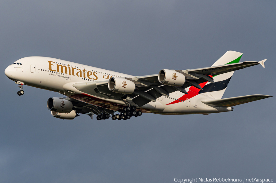 Emirates Airbus A380-842 (F-WWSZ) | Photo 411995