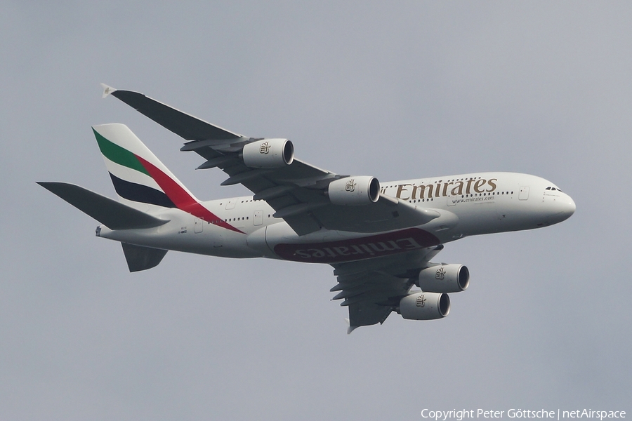 Emirates Airbus A380-861 (F-WWSZ) | Photo 111217