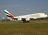 Emirates Airbus A380-861 (F-WWSZ) at  Hamburg - Finkenwerder, Germany