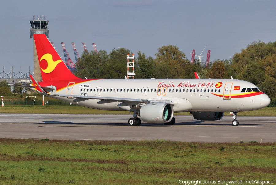 Tianjin Airlines Airbus A320-251N (F-WWTL) | Photo 568289