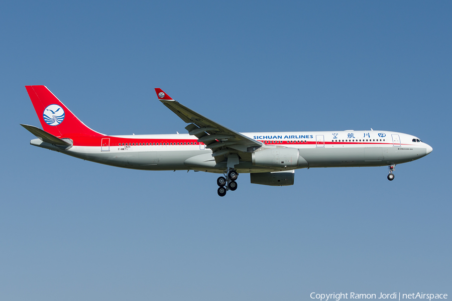 Sichuan Airlines Airbus A330-343E (F-WWYJ) | Photo 194873