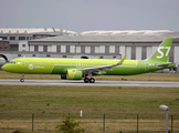 S7 Airlines Airbus A321-271NX (F-WXAZ) at  Hamburg - Finkenwerder, Germany