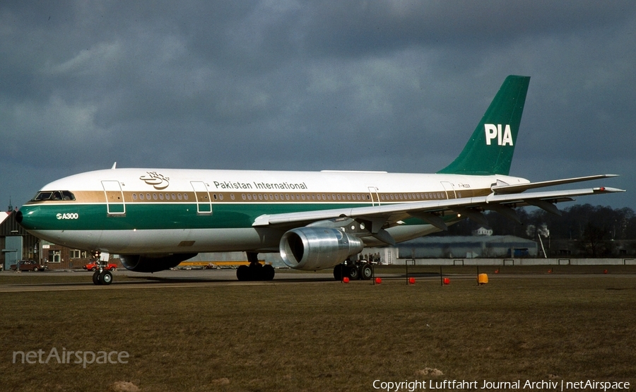 Pakistan International Airlines - PIA Airbus A300B4-203 (F-WZER) | Photo 439315