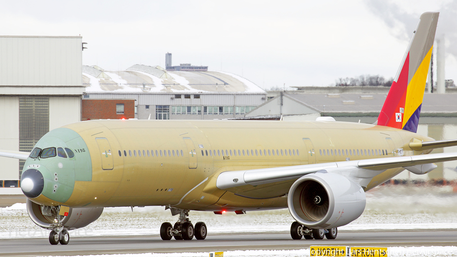 Asiana Airlines Airbus A350-941 (F-WZFF) | Photo 223600