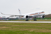 German Air Force Airbus A350-941ACJ (F-WZFF) at  Hamburg - Finkenwerder, Germany