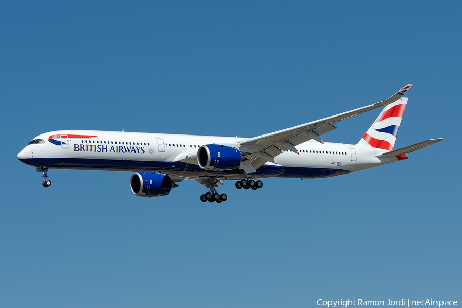 British Airways Airbus A350-1041 (F-WZFH) | Photo 338021