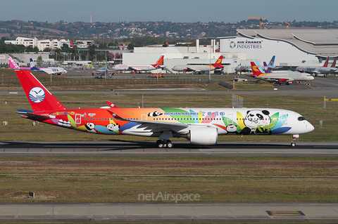 Sichuan Airlines Airbus A350-941 (F-WZFK) at  Toulouse - Blagnac, France