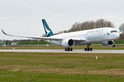 Cathay Pacific Airbus A350-941 (F-WZFO) at  Hamburg - Finkenwerder, Germany