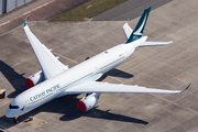 Cathay Pacific Airbus A350-941 (F-WZFO) at  Hamburg - Finkenwerder, Germany