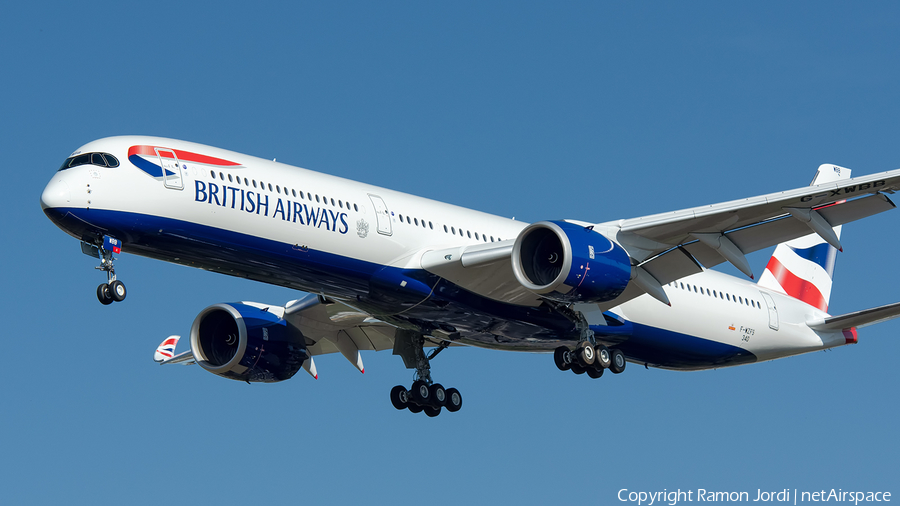 British Airways Airbus A350-1041 (F-WZFS) | Photo 347219