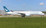 Cathay Pacific Airbus A350-941 (F-WZGF) at  Hamburg - Finkenwerder, Germany