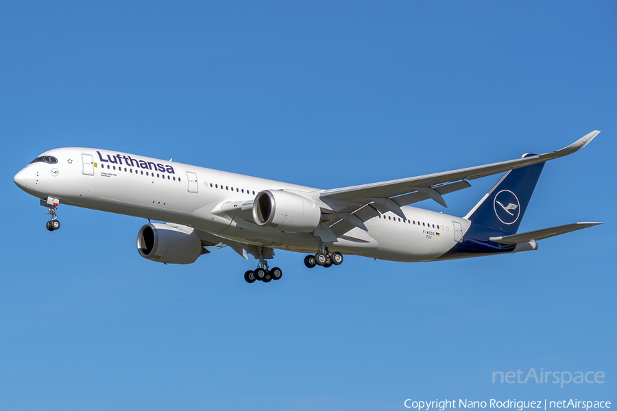 Lufthansa Airbus A350-941 (F-WZGO) | Photo 428716