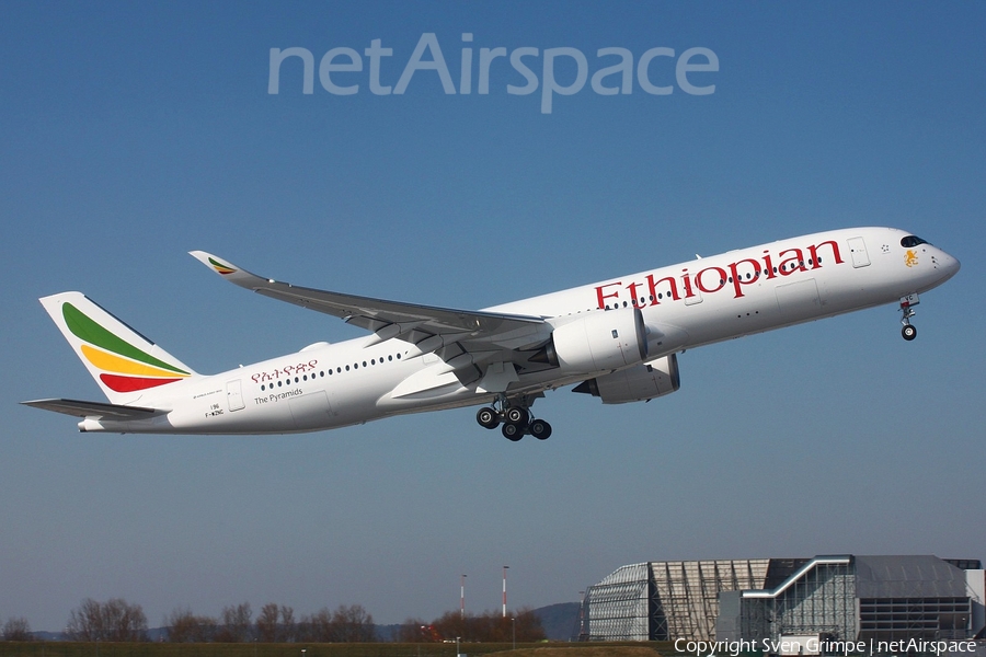 Ethiopian Airlines Airbus A350-941 (F-WZNC) | Photo 224555