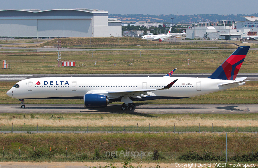Delta Air Lines Airbus A350-941 (F-WZNO) | Photo 454413