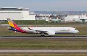 Asiana Airlines Airbus A350-941 (F-WZNT) at  Toulouse - Blagnac, France